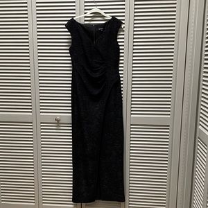 Women’s Black Long Gown